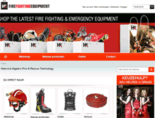 Tablet Screenshot of fire-fighting-equipment.com